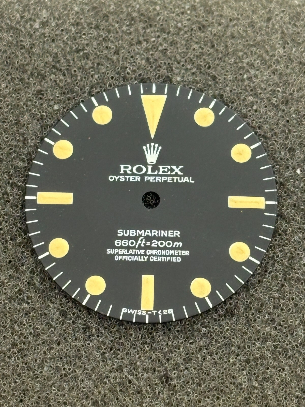 Rolex Vintage Sunmariner For Model 5513 600ft. Beautiful Original Dial