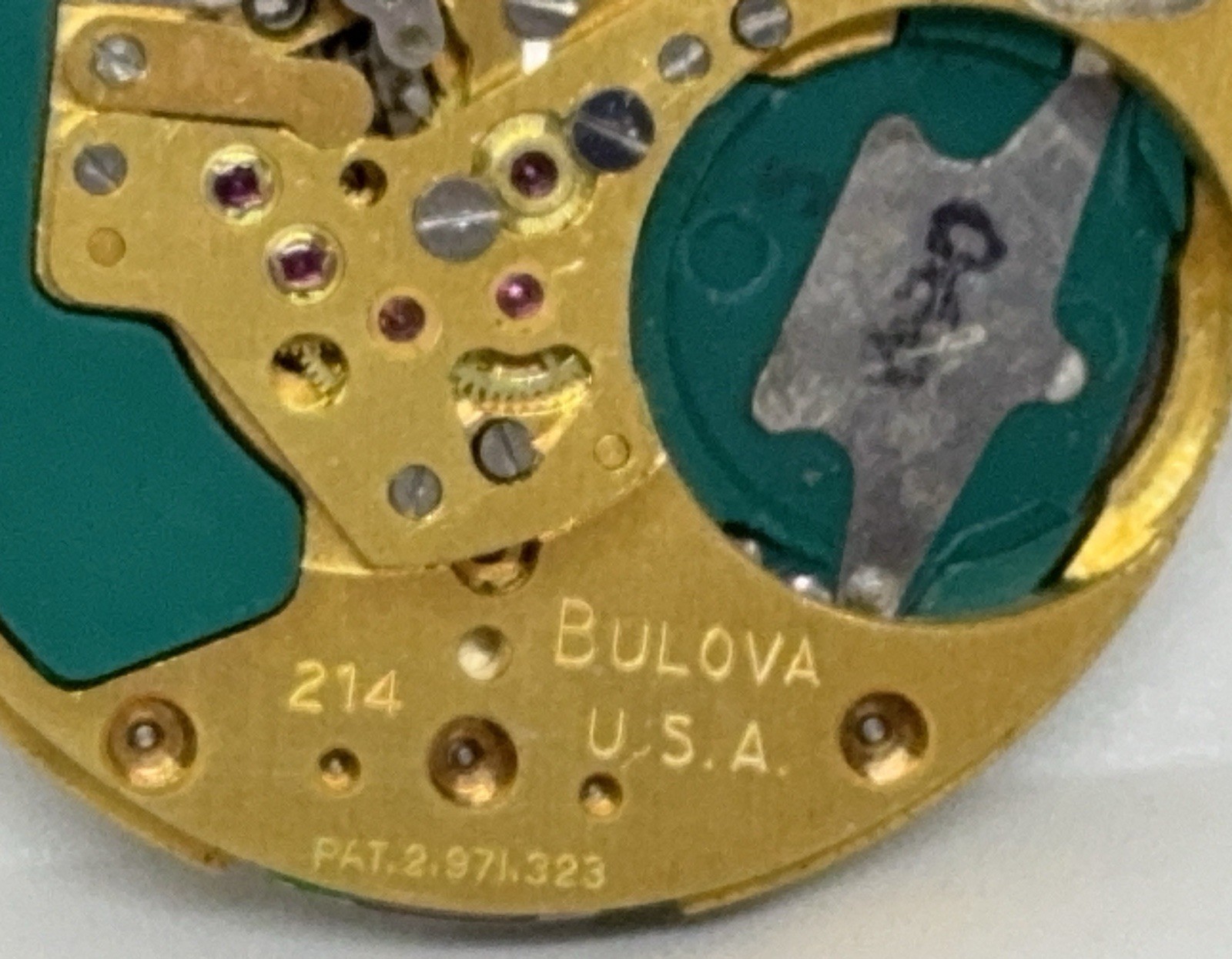 Accutron Bulova 214 Movement USA Does Not Run