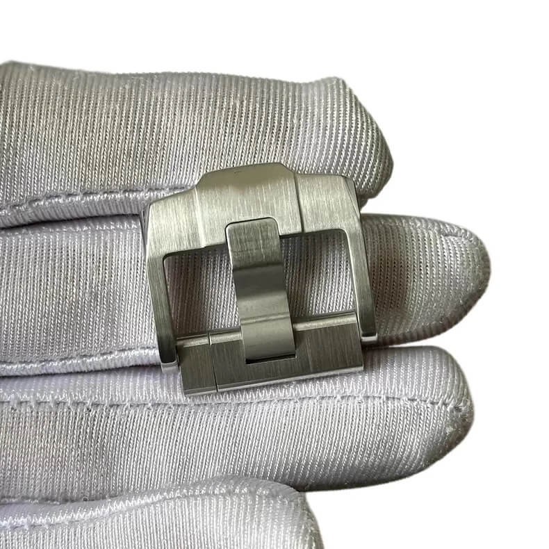 Quick Change Steel Watch Buckle Clasp Fits Audemars Piguet Rubber Strap