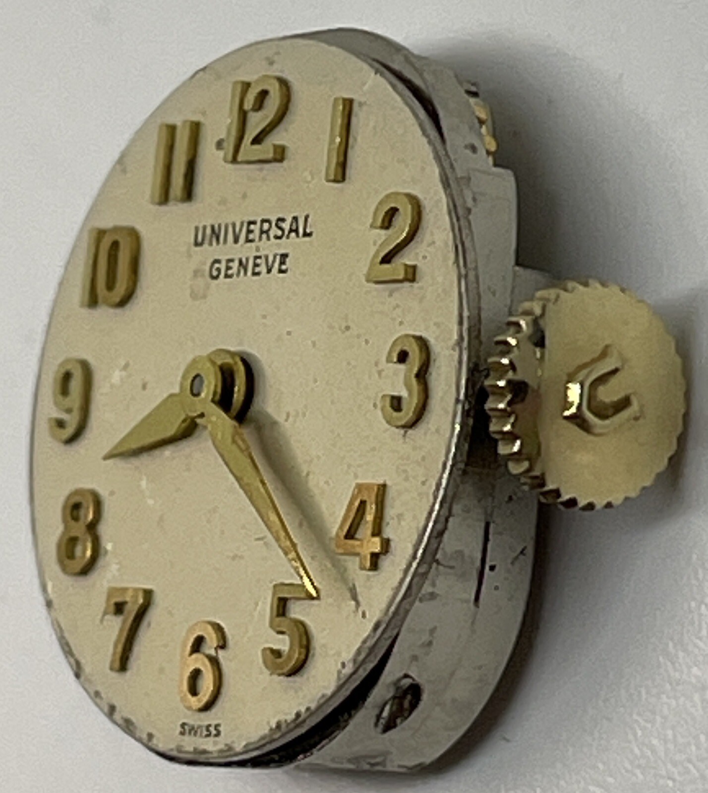 UNIVERSAL GENEVE MOVEMENT Swiss 17 Jewels Runs