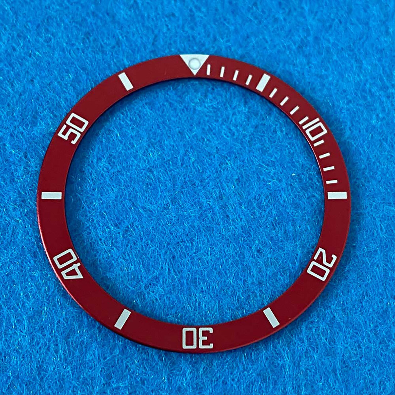 39mm*32mm Aluminum Flat Watch Bezel Insert Ring for Mens Watch Accessories YAO