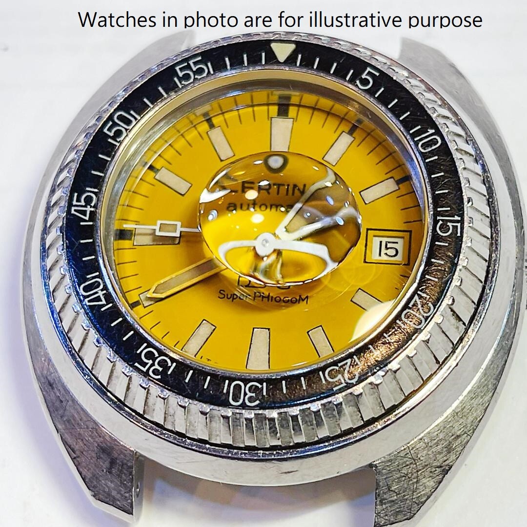 Sapphire Crystal For Technos SkyDiver 1000M Certina DS-2 DS-3 Super PH1000M