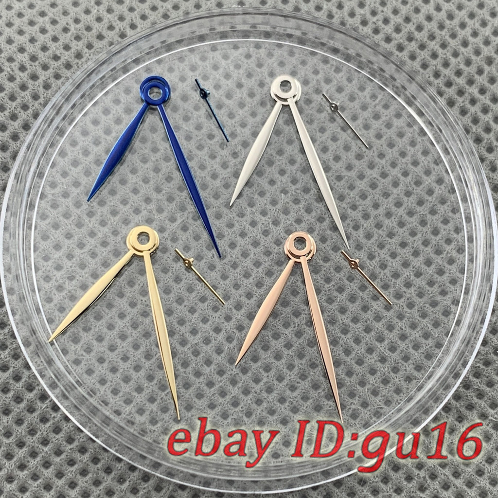 Silver Gold Blue Rose Gold watch Hands fit ETA 6497/6498 Seagull ST36 movement