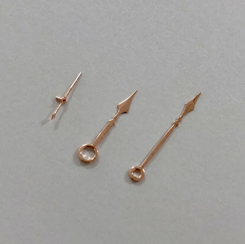 16.5*1.5*5.5mm Spare Parts for ETA 6497/6498/ST3600 Movement Watch Hands