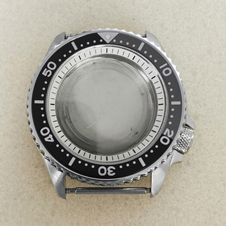 42MM Aluminum Bezel Sapphire Watch Case for NH35/NH36/4R36 SKX007 Watch Movement