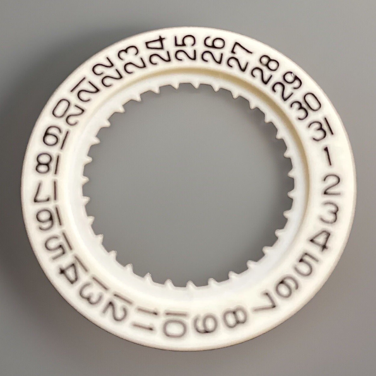 vintage Swiss Watch date disc part