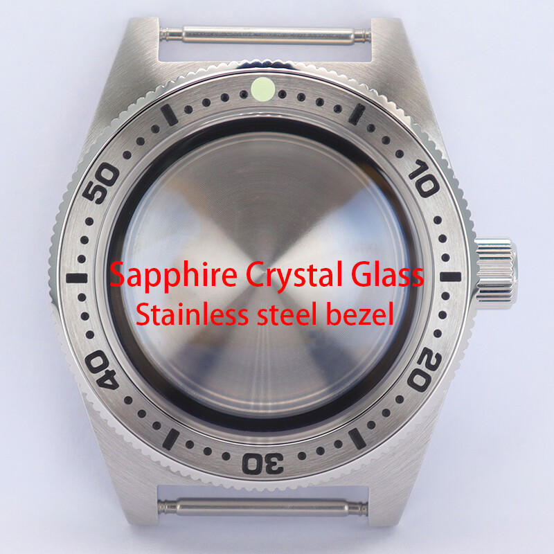 42mm Modified Seiko Watch Case nh35 Sapphire Glass For Seiko NH35 nh36 Movement