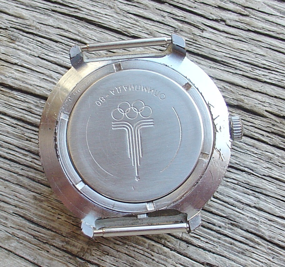SOVIET RUSSIAN COLLECTIBLE WOSTOK (VOSTOK) – OLYMPICS – 1980 WATCH serviced