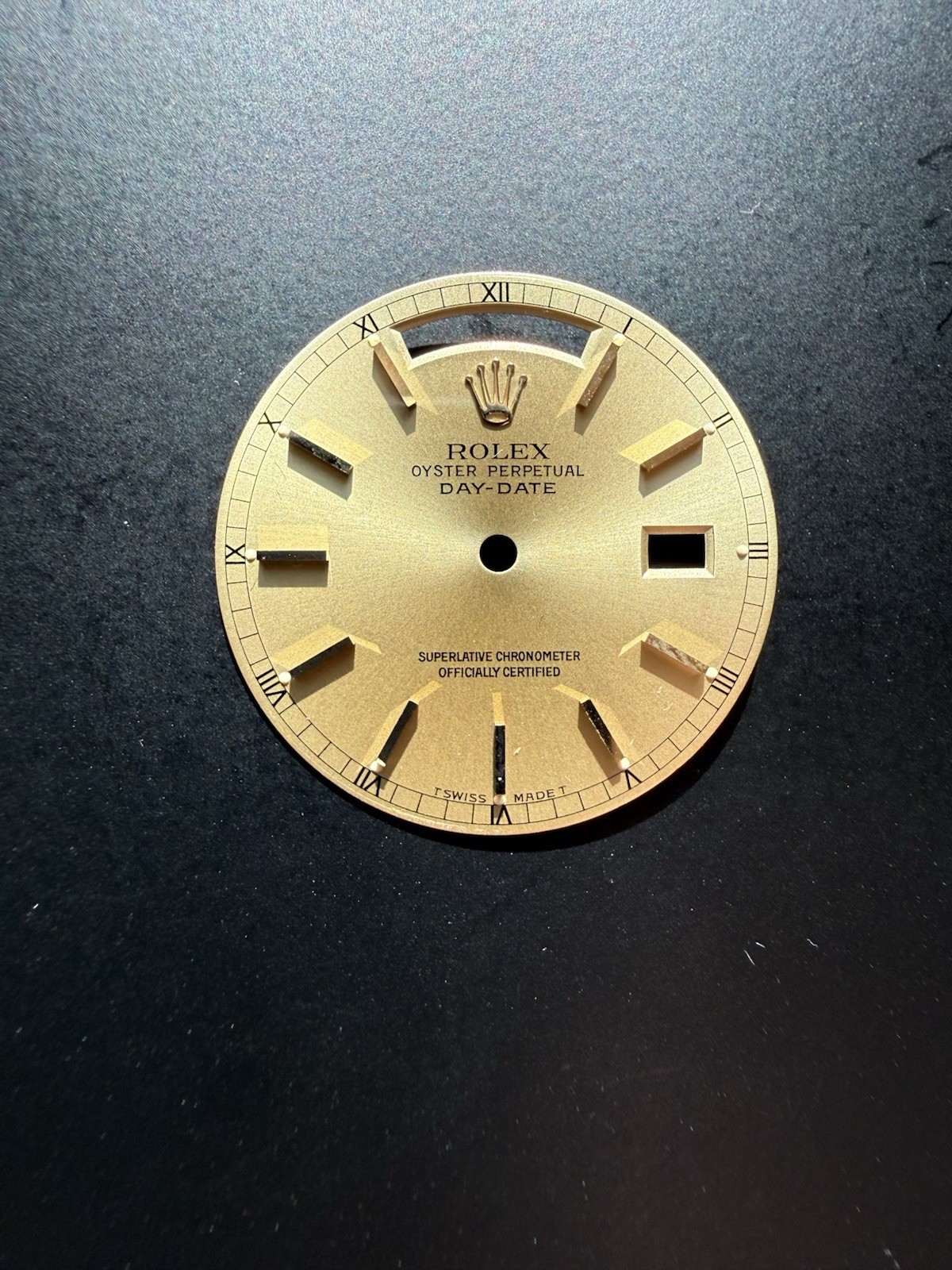 Genuine Rolex OEM Oyster Perpetual Day-Date 36mm Dial Champagne Gold 18038 18238