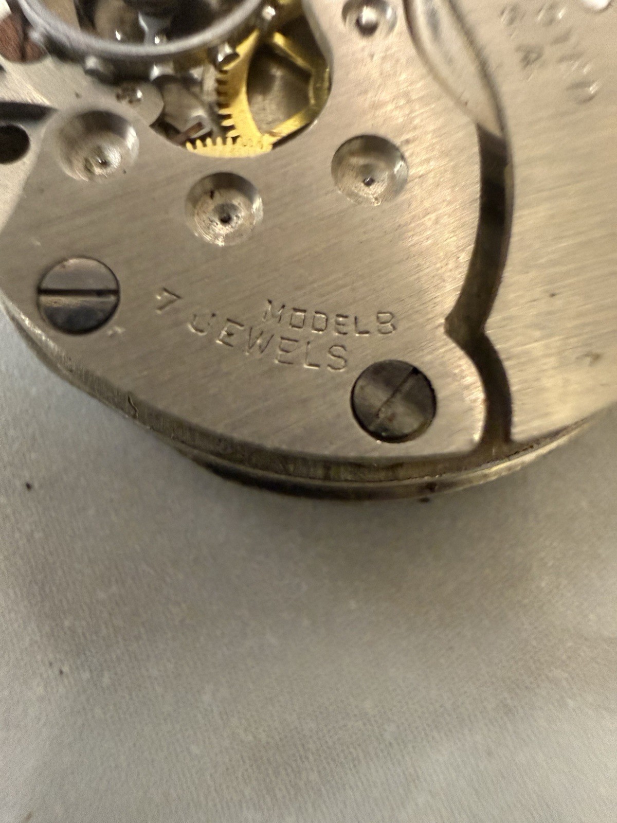 💖 Central U.S.A. Shockproof Heart Dial Watch Kelton Movement Parts