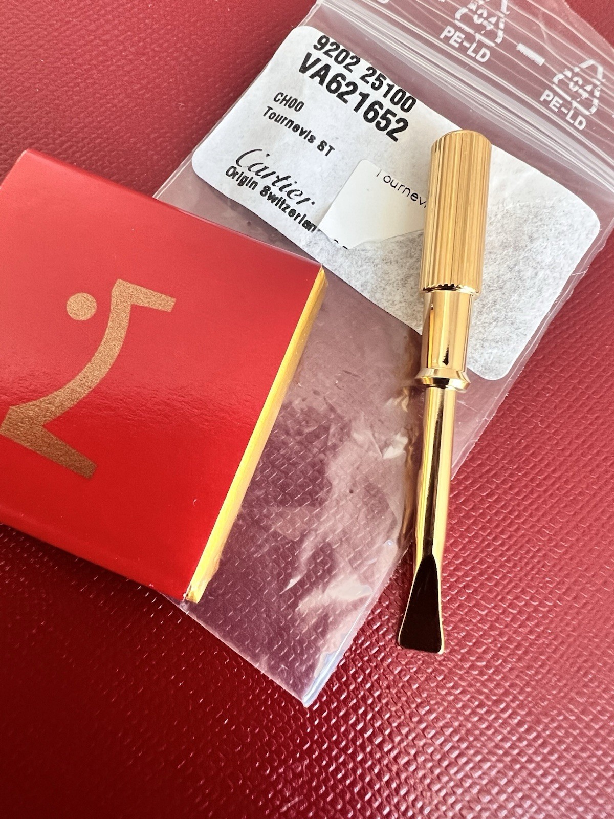 Cartier jewelry NEW Screwdriver VA62152-CH00 LOVE BRACELET YELLOW GOLD TONE FRA
