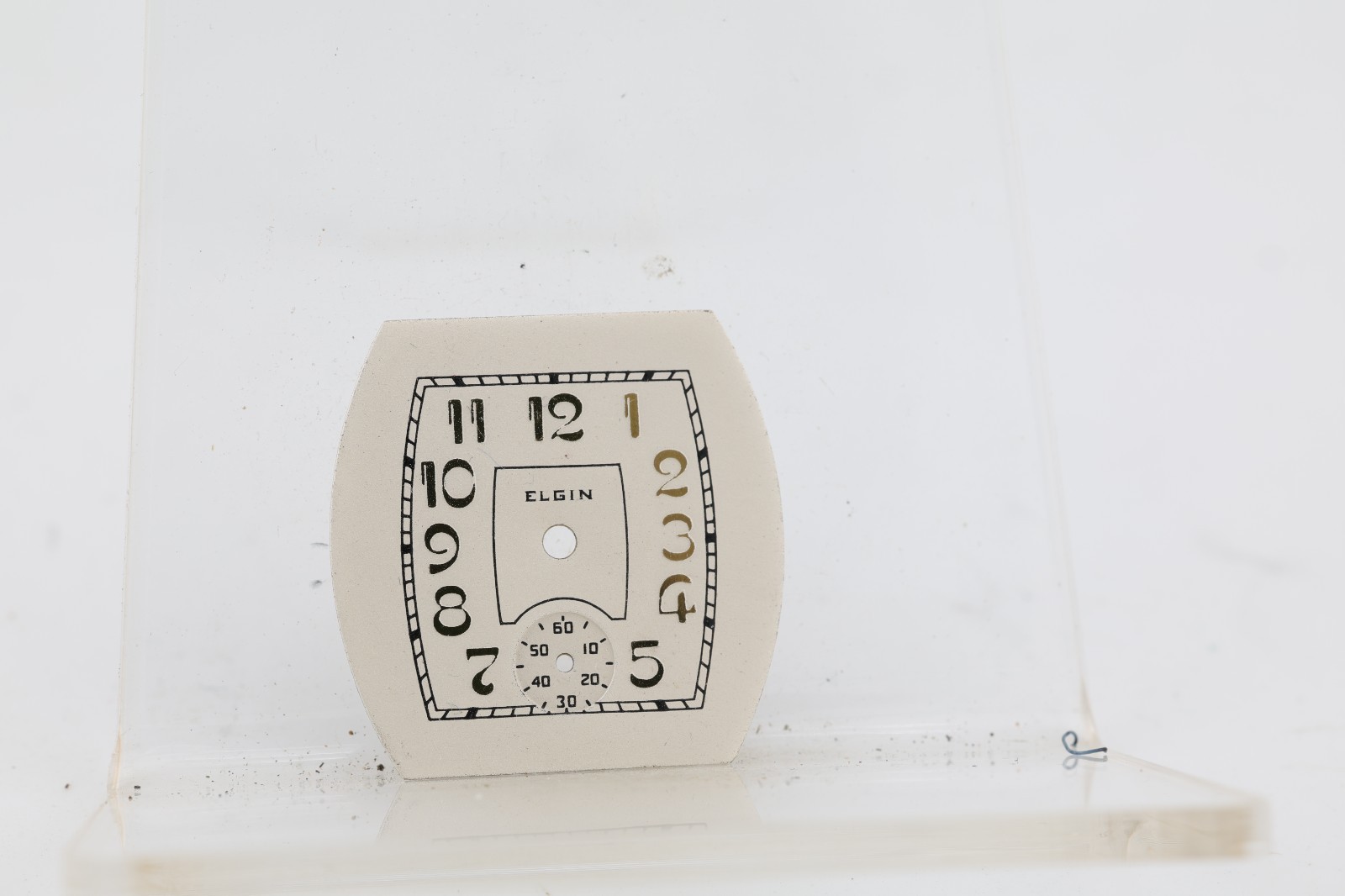 NOS SWISS ART DECO WRIST WATCH DIAL 26.85×26.88mm (LS)
