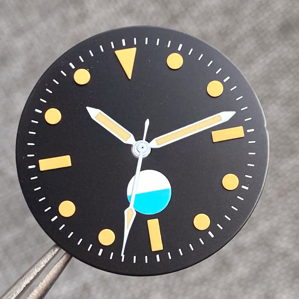 29mm Watch Dial Luminous White Hand Fit NH35 NH36 PT5000 Miyota Diving Men Watch