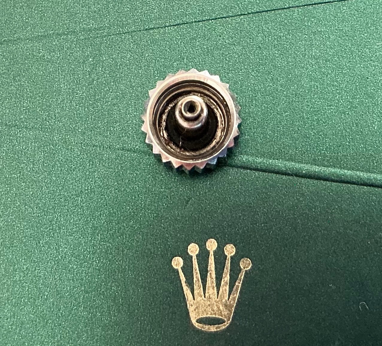 Rolex S/S Crown 7mm 24-704-0 Monobloc Submariner 16800 116610 & Daytona