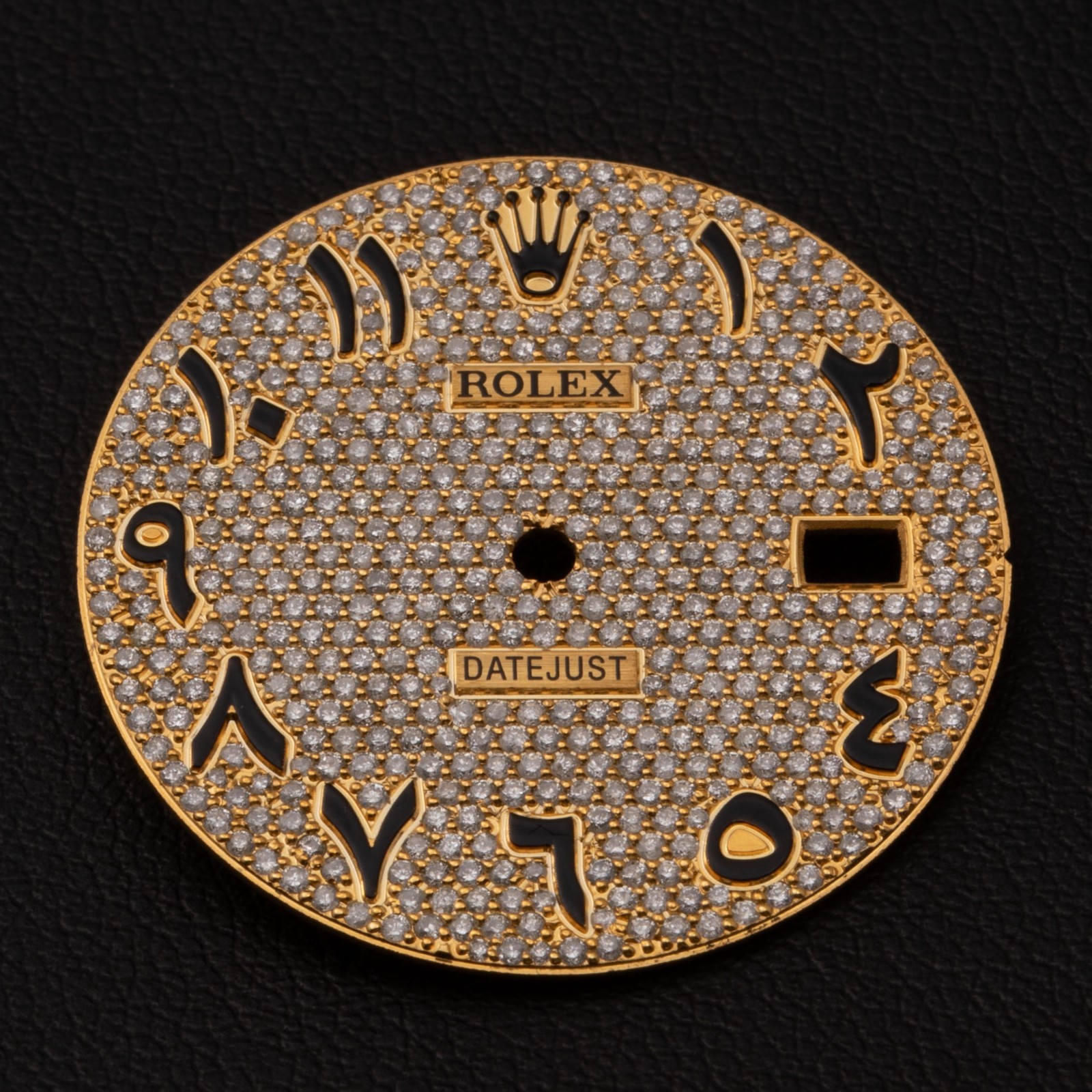 Rolex Dial Custom Diamond Arabic 36mm for Datejust Watches