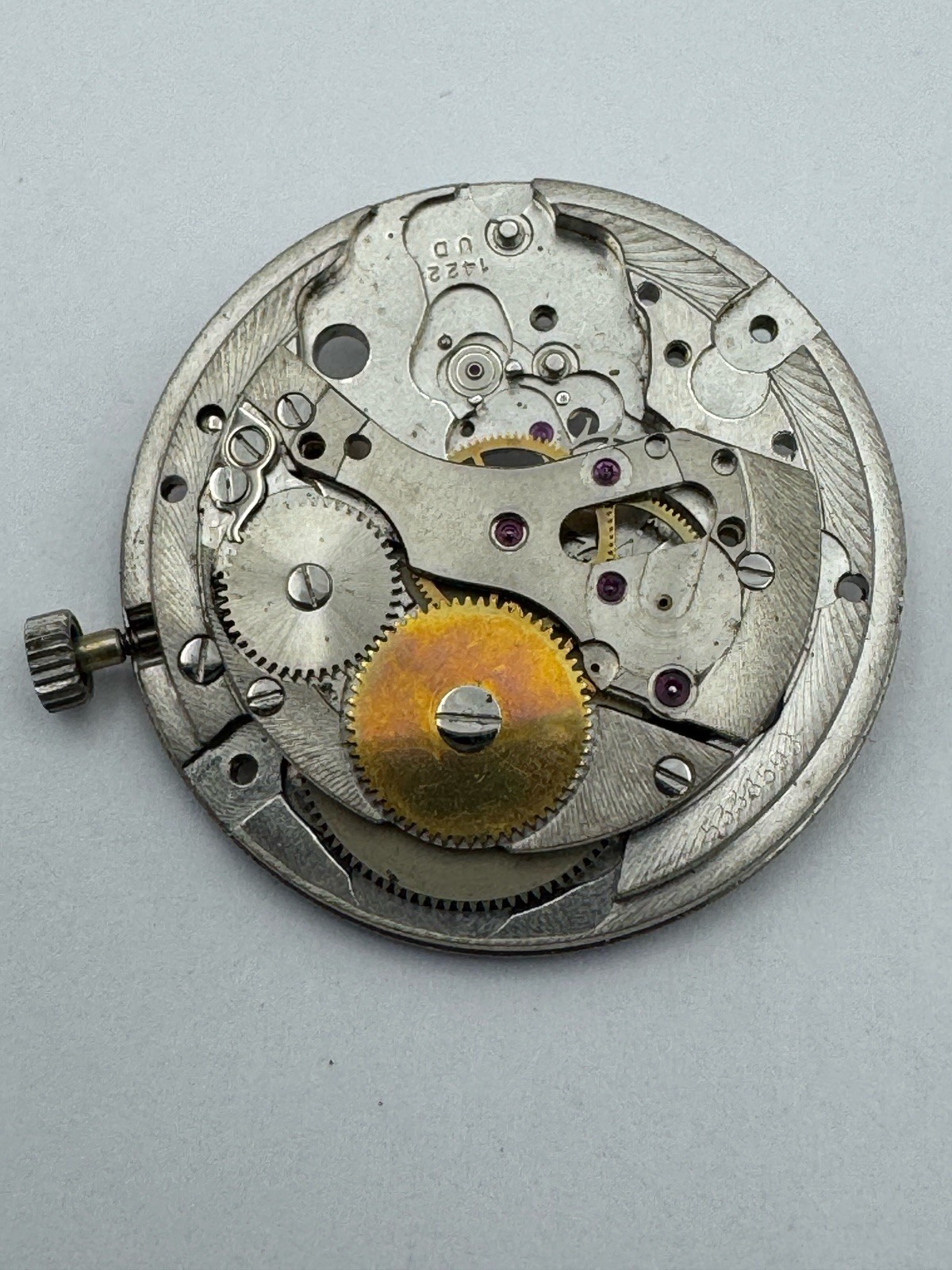Lot Of 5 Men’s Partial Watch Movements For Parts Or Repair