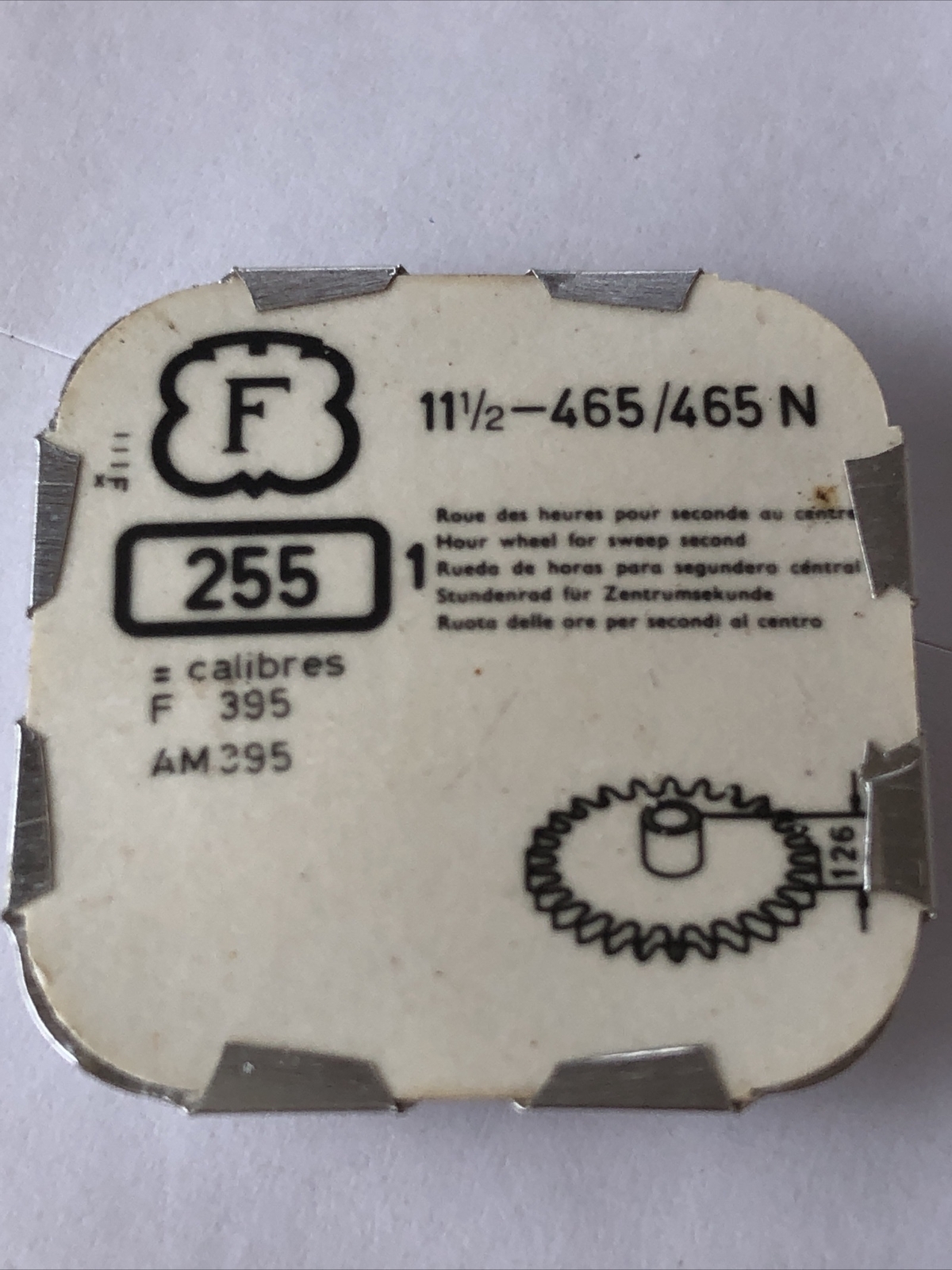 Felsa 465 Hour Wheel X 1 Old New Stock Unused Free Post