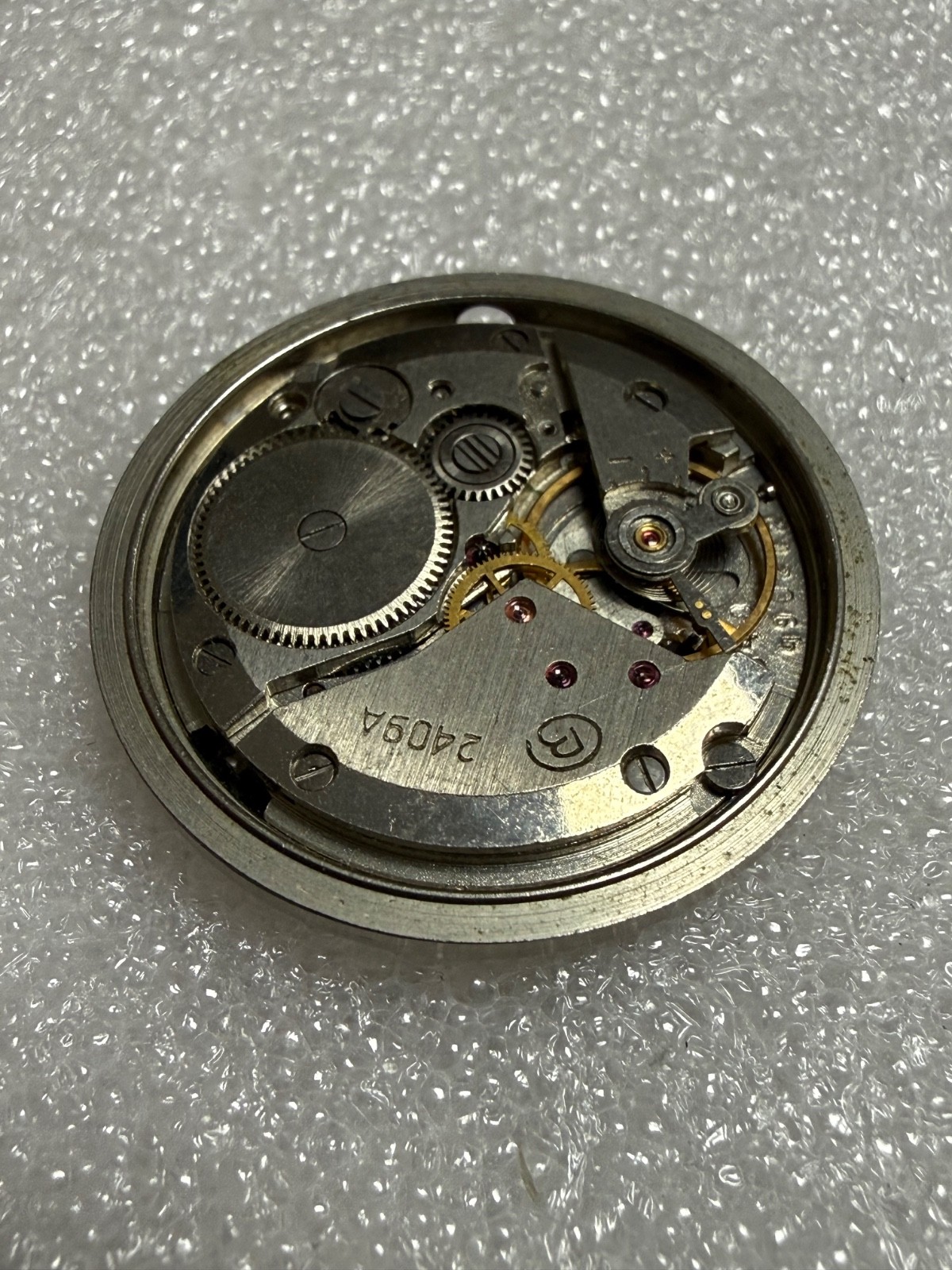 Watch movement USSR Vostok Cal.2409A plus Dial.For parts.