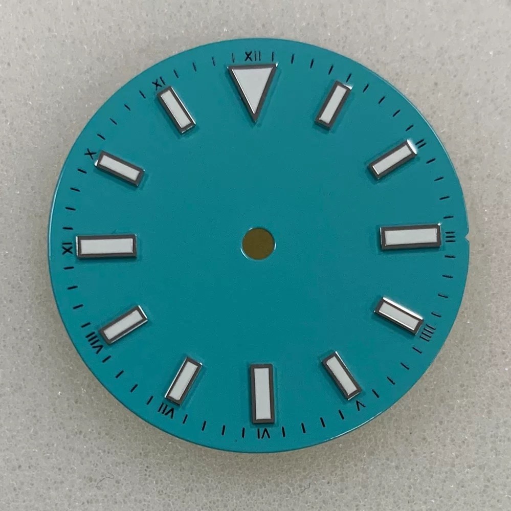 28.5mm Luminous Ceramic Color Watch Dial for NH35/36