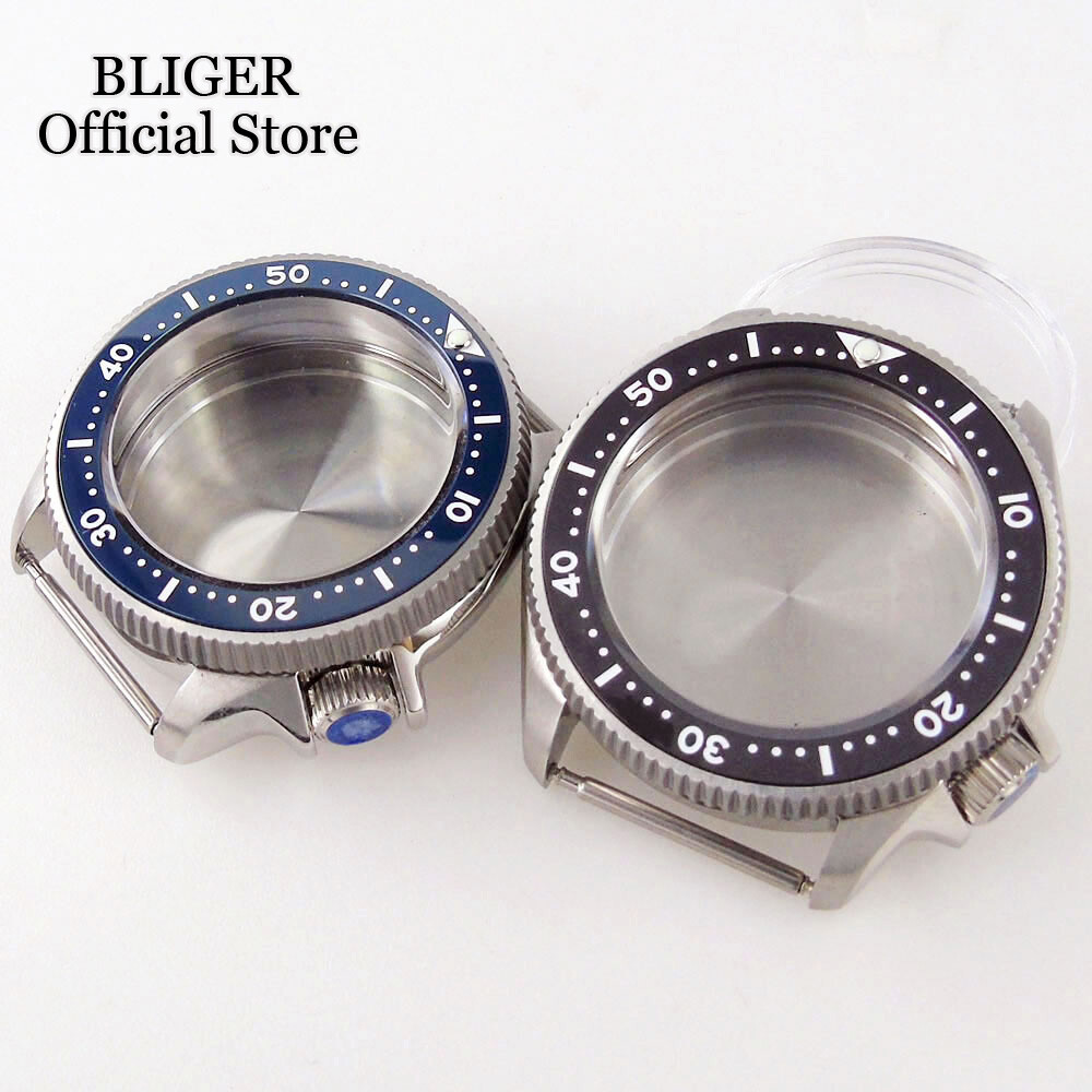 200M Waterproof 37mm Dive Watch Case Fit NH35 ETA 2824 PT5000 Sapphire 120 Click