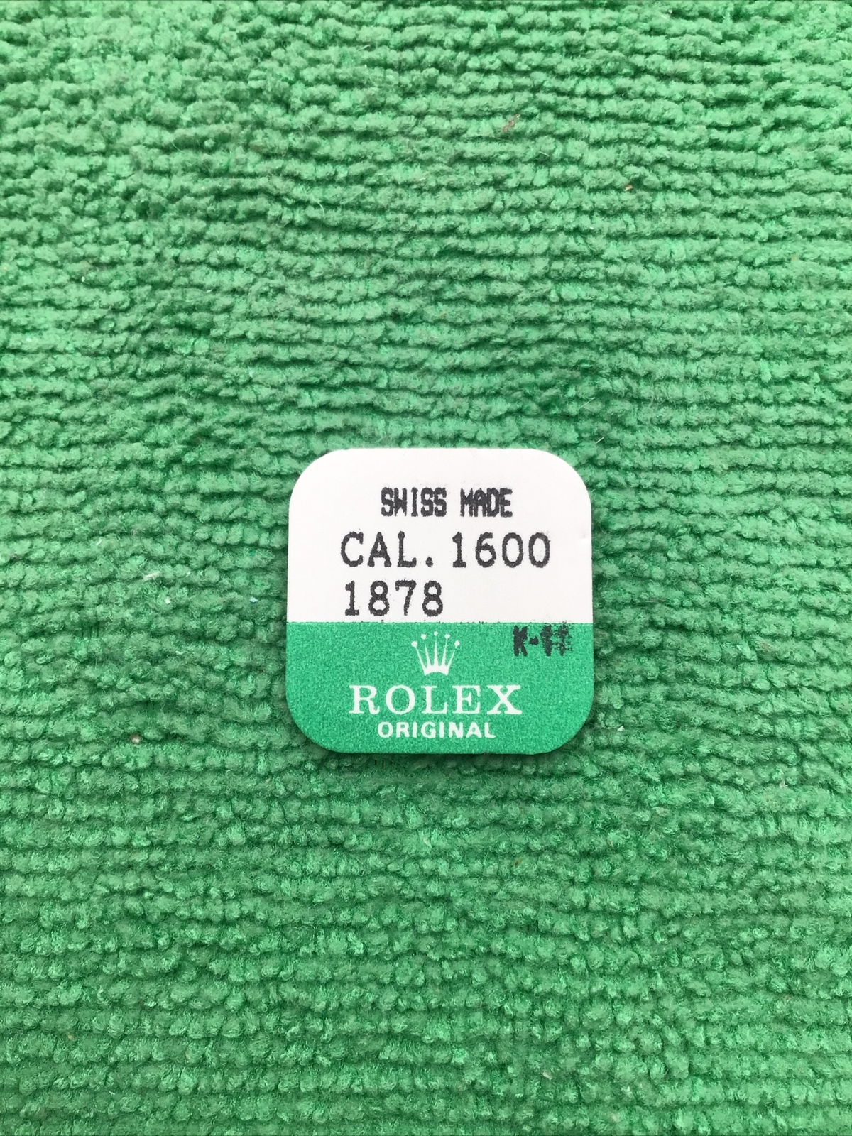 Rolex Cal. 1600 1878 Shock Spring Genuine Swiss Watch Part, NOS (1 Piece)