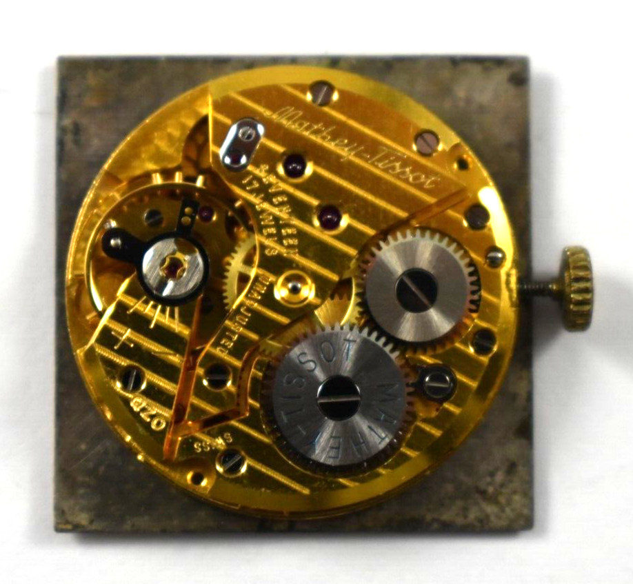 Vintage Swiss Made Mathey-Tissot Manual Wind 17J Wrist Watch Movement lot.fm
