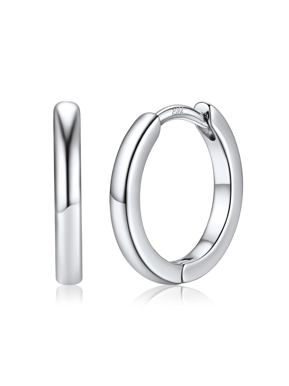 PROSTEEL Hoop Earrings for Women Men, 8mm/10mm/12mm/14mm/16mm/18mm/20mm Small…