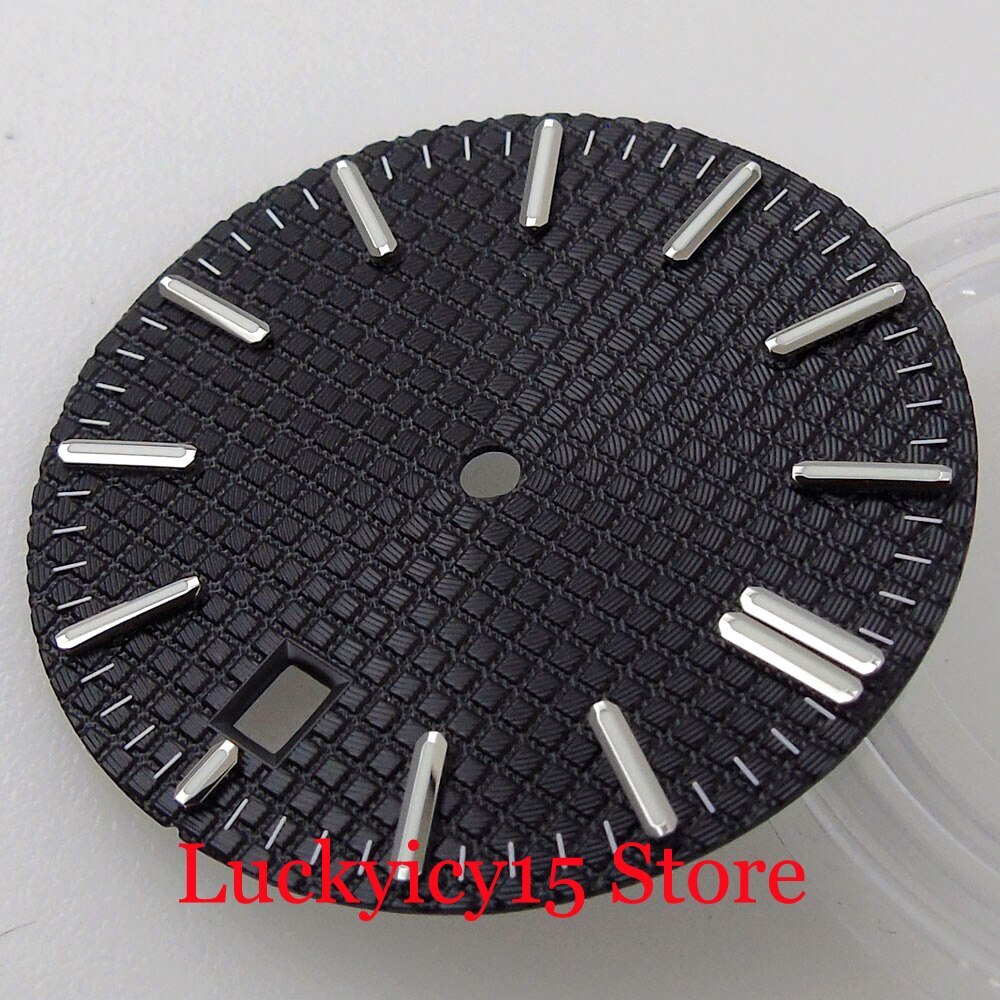 31.7MM Accessories Watch Black/Blue/Silver/Green Dial With Date Display Window