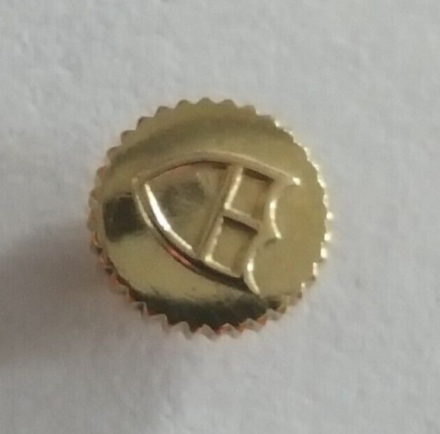 Tudor 4.2mm Gold Plated Undercut Crown