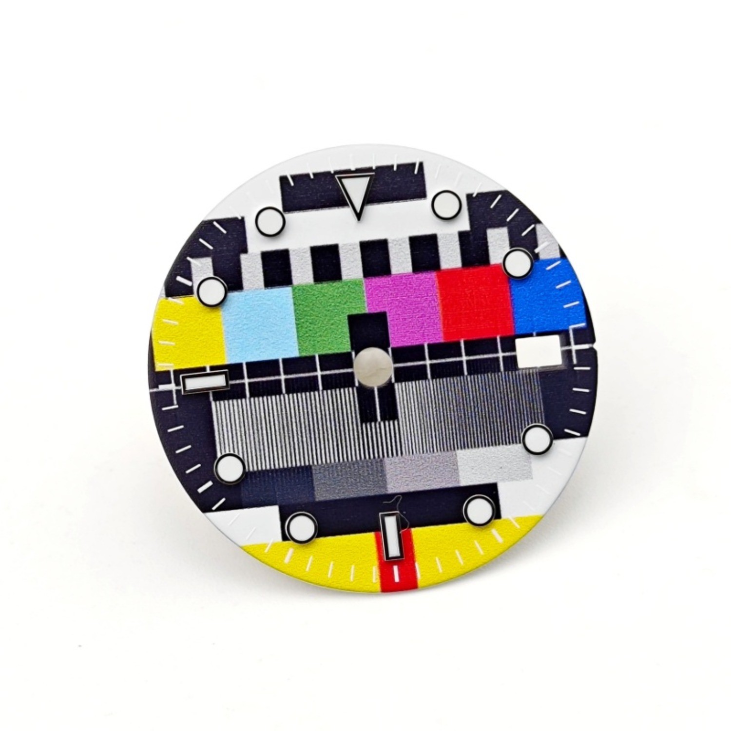 NH35 Dial 28.5mm Retro TV SUB Surface BGW9 Luminous for NH35 Movement Watch Part