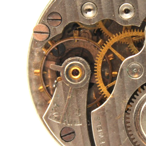 1912 NEW YORK STANDARD POCKET WATCH MOVEMENT 025135 GRADE: EXCELSIOR 0s 7j (PD)