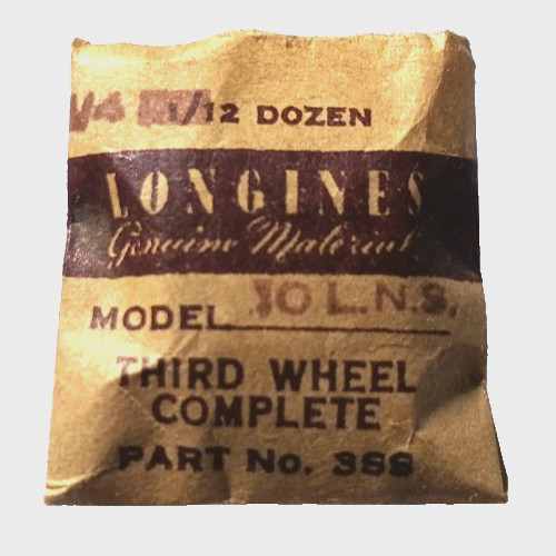 Longines 10LNS Third Wheel Complete watch part #210