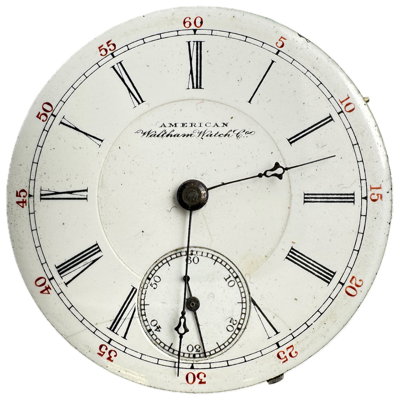 Antique 18s 1891 Waltham W.W.Co. Mechanical Hunter Pocket Watch Movement No. 25