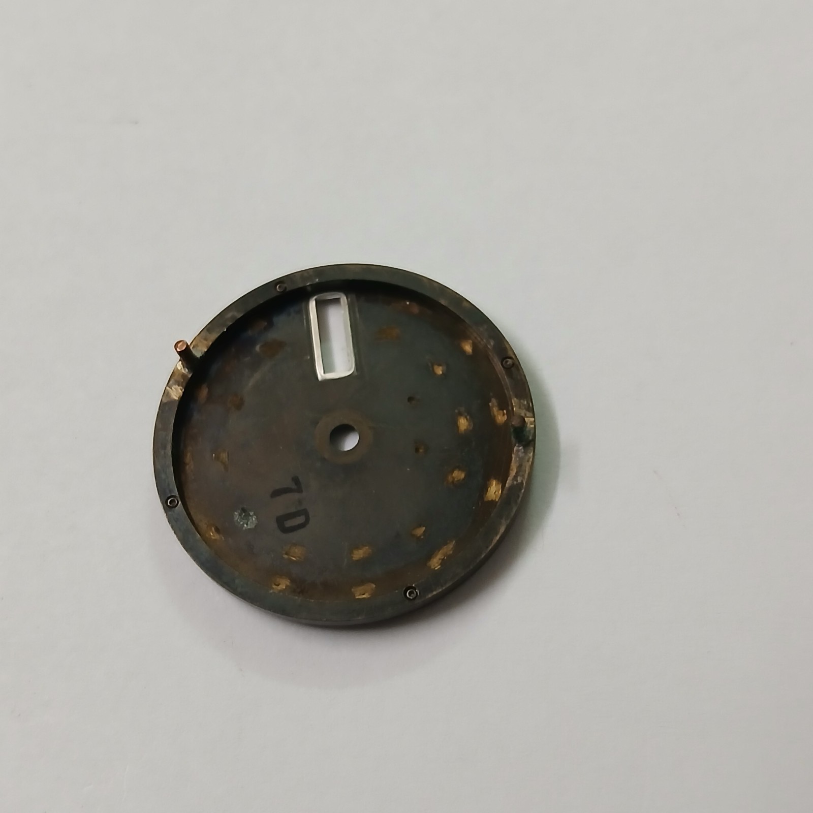 GENUINE SEIKO BELL-MATIC 27 JEWEL 4006A BLACK DIAL FOR MODEL 4006-7002