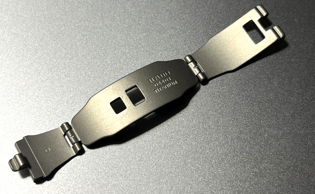 RADO Women Watch Clasp Buckle Double Inner Folding 12 mm Titanium Ref. 04401 OEM