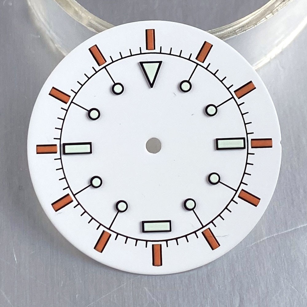 Tandorio Mod NH35 Watch Dial Replacement Parts For NH35/PT5000/Miyota 33.5mm