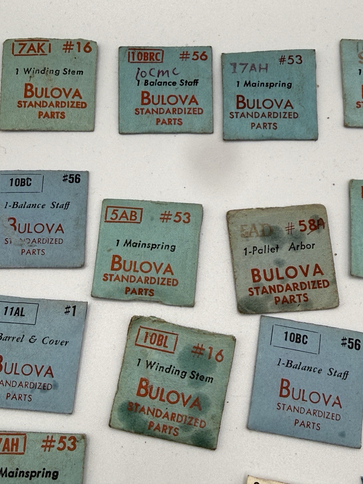 Lot # 11 -VTG Lot #12 – Bulova, Accutron & Caravelle NOS Parts
