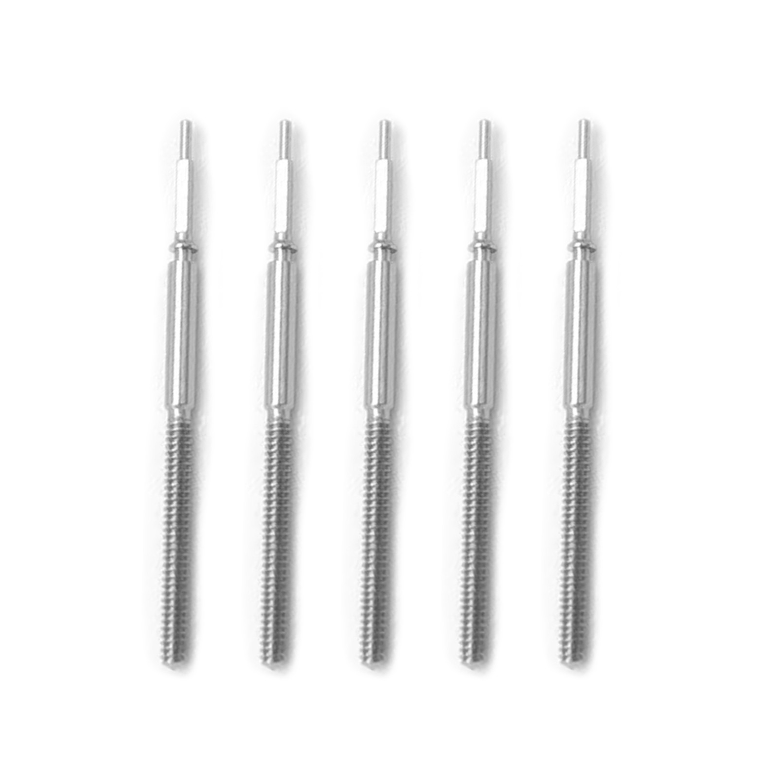 5Pcs Watch Movement Winding Stem For ETA 2892A2 2892 Watchman Repair Tool F