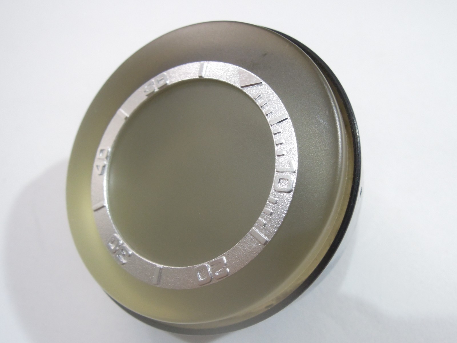 NEW SILVER FLAT BEZEL INSERT Y.M STYLE LARGE DIVERS SKX007 /7002-7001 /6309-7040