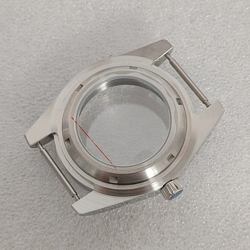 41mm Stainless Watch Case Sapphire for Nh35 NH36 4R 7S Movement 28.5mm Dial