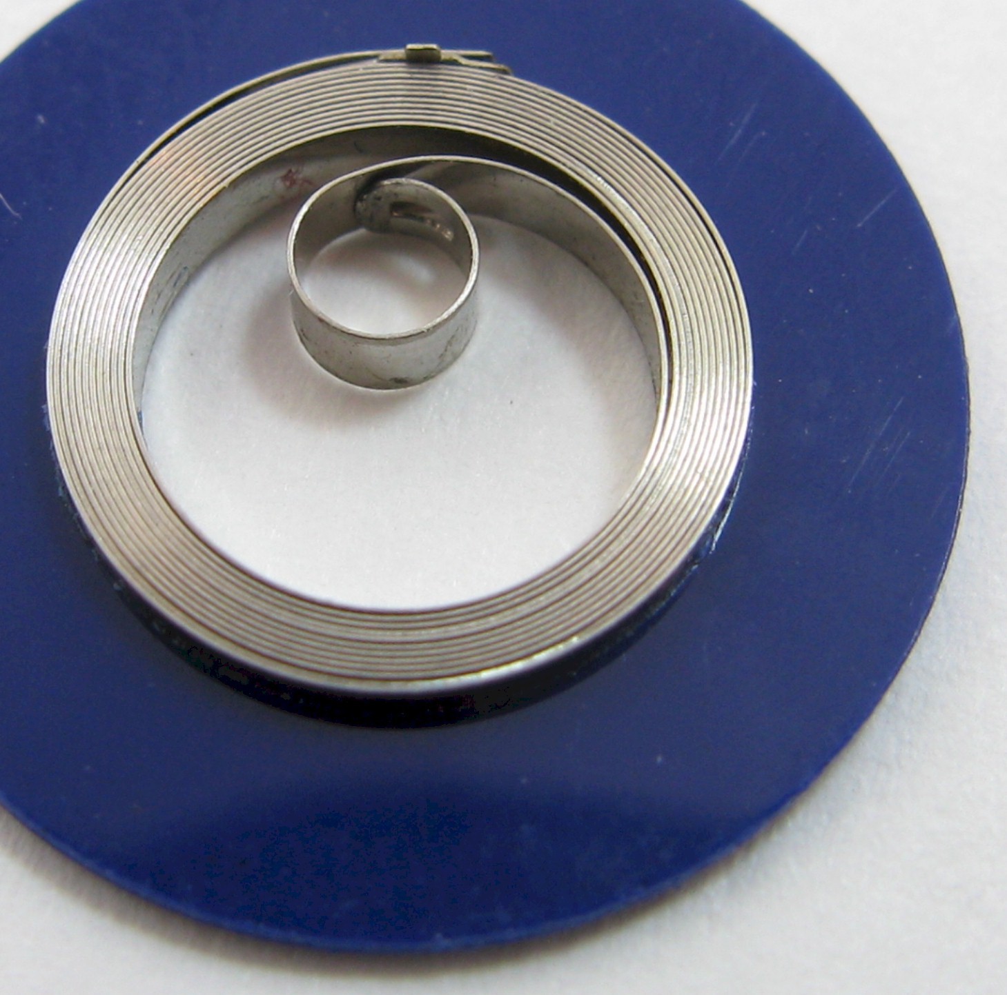 Longines 22LS mainspring watch part #770 * new white alloy *