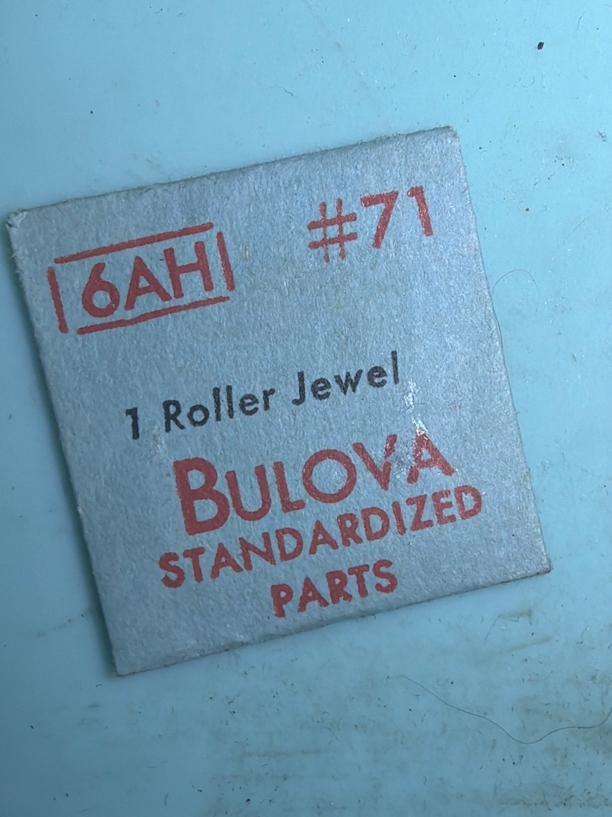 Bulova #71 Roller Jewel – NOS – Various Calibers