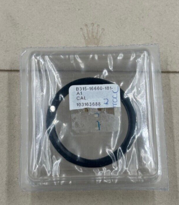 Rolex Sea-Dweller 16600 16660 Black Bezel Insert OEM sealed
