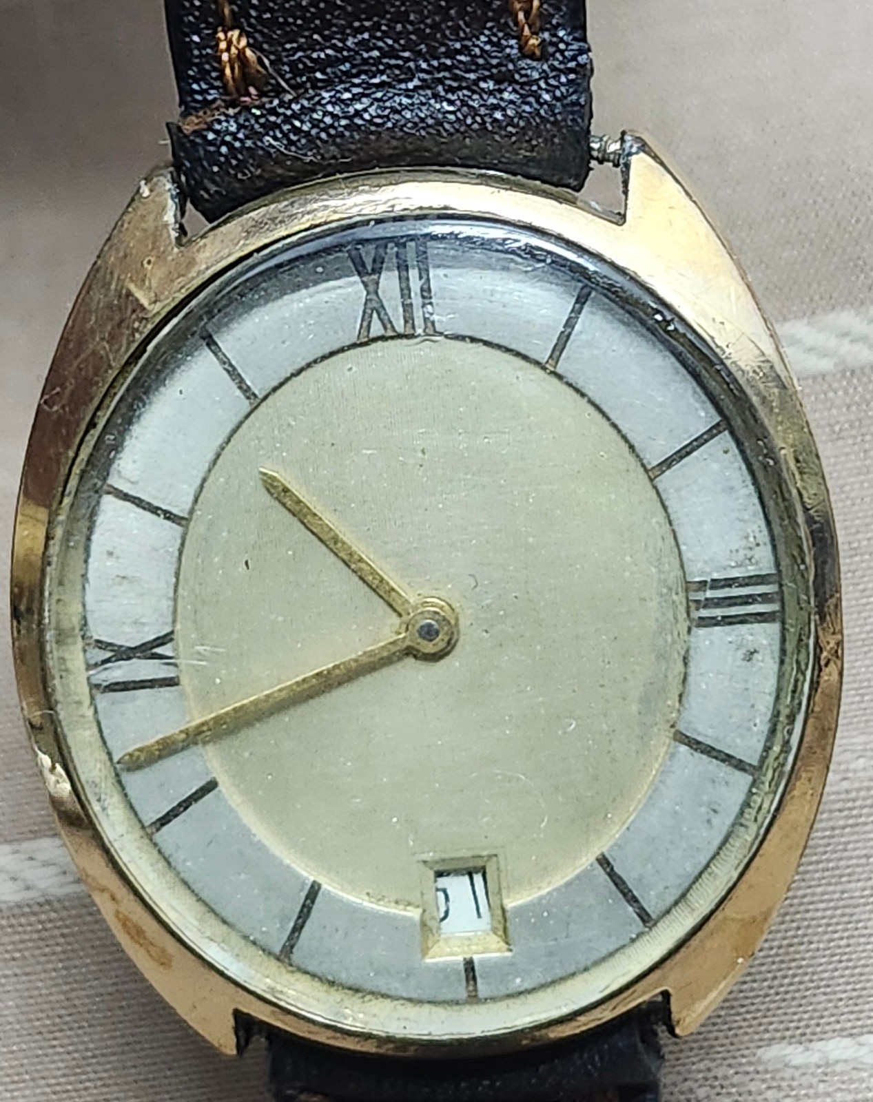 Enicar Swiss Watch 112-02-01 Cal. AR 1120 Repair/Parts No Crown