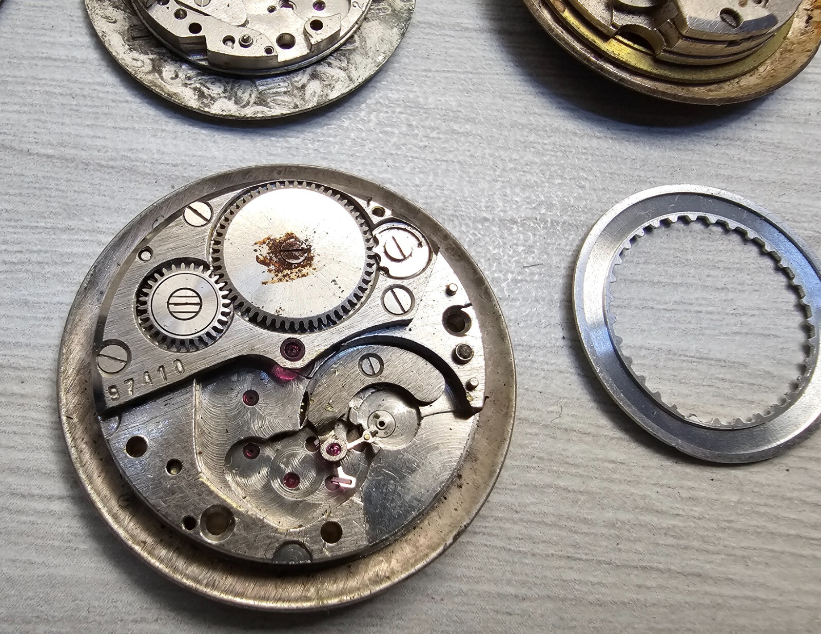Watch Movement Poljot Raketa Zim Zarya Pobeda Soviet Mechanical Mechanism parts