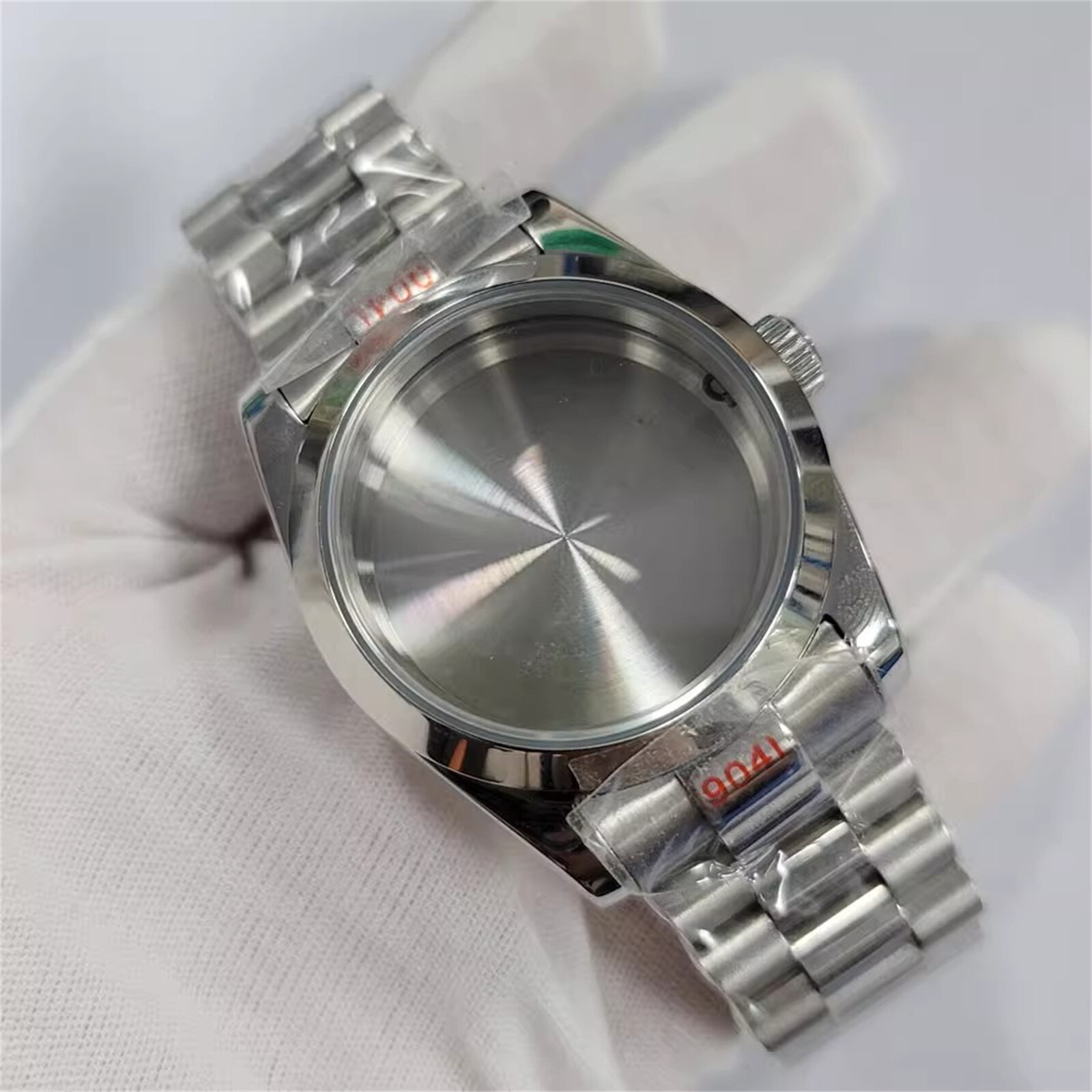 ​36/39MM Stainless Steel Watch Case+Strap Sapphire Glass For NH35/36/4R Movement