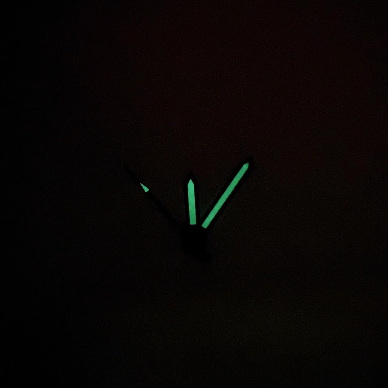 Watch Hands Black Edge Green Luminous Watch Hands for NH35/NH36/4R/7S Movement