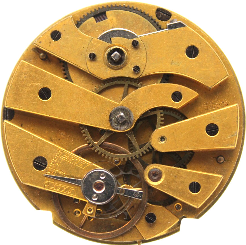 VICTORIAN KEY-WIND MEN’S POCKET WATCH MOVEMENT SWISS MADE 40.3mm (EG2)