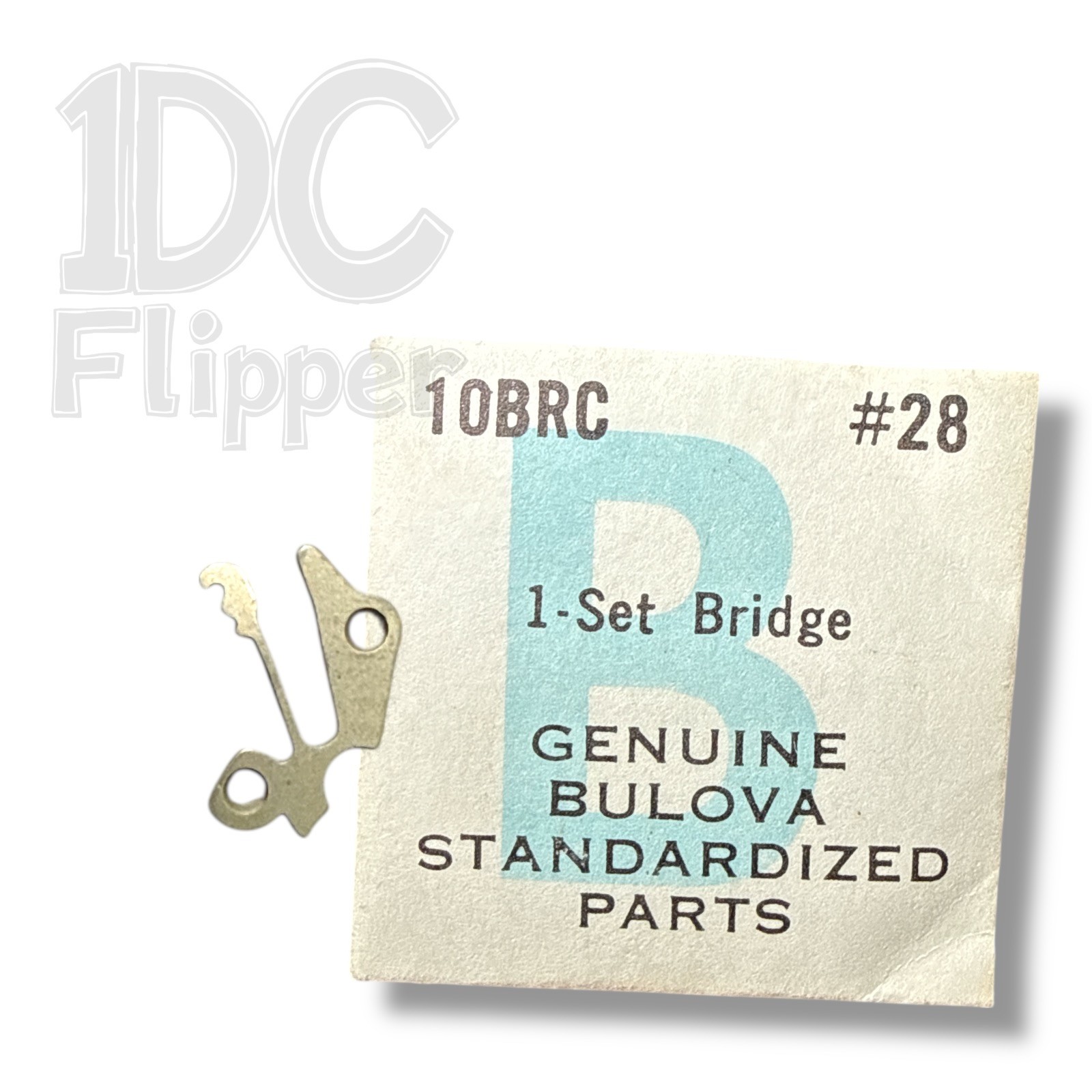Bulova 10BRC SET BRIDGE #28 Yoke 445/664 9AS, AS 1323 Fits Multiple, Read!