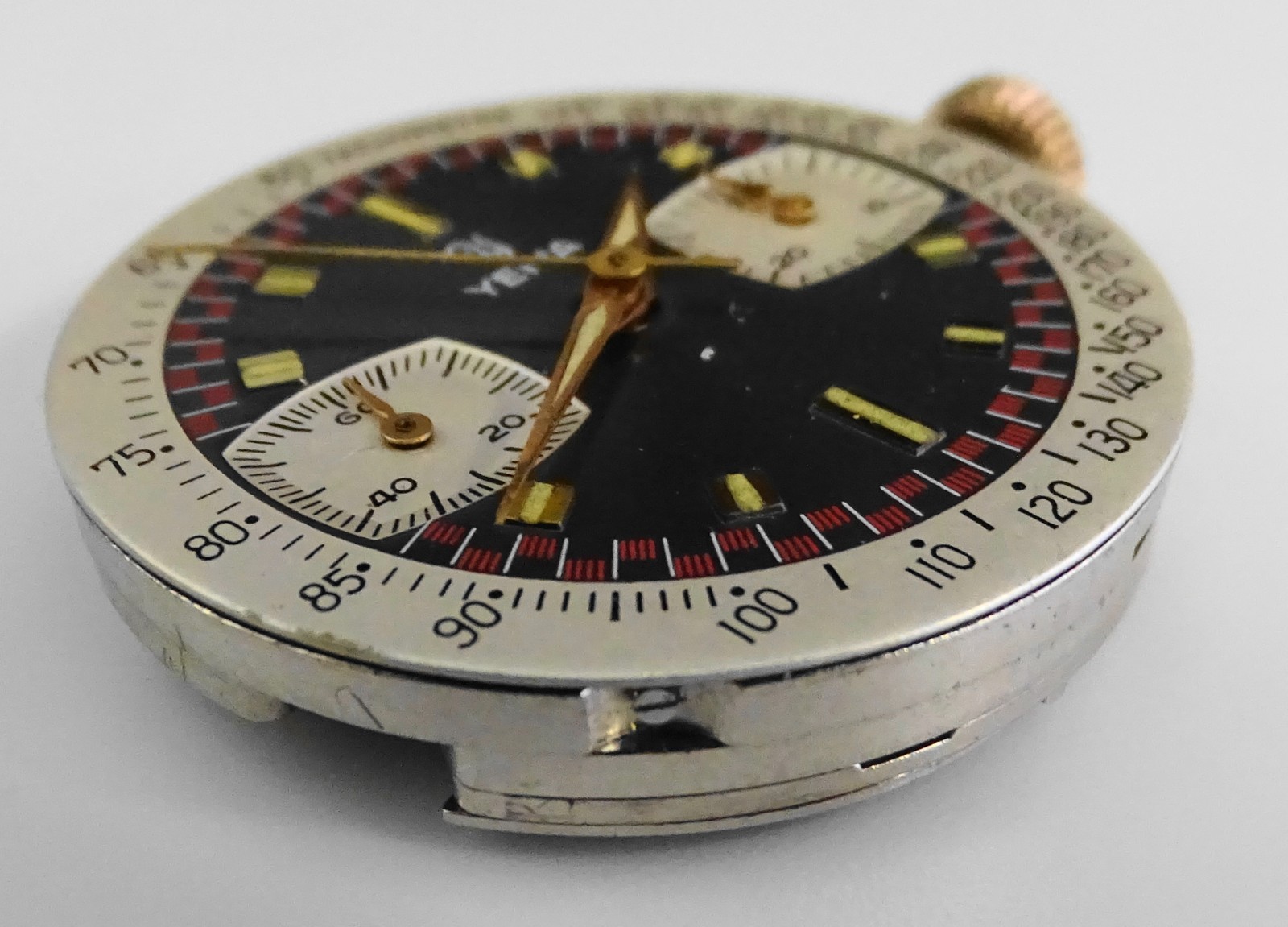 Yema Vintage Chronograph Movement Valjoux 7733 Tachymeter MOUVEMENT